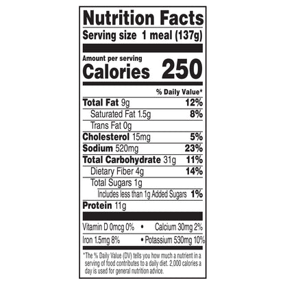 Banquet Basic Chicken Nuggets and Fries Frozen Single Serve Meal, 4.85 Ounce