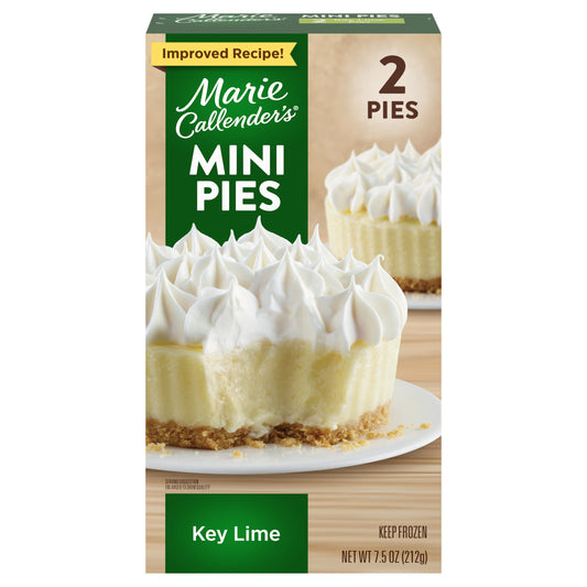 Marie Callender's Key Lime Mini Pies, 2 Pies, Frozen, 7.5 oz.