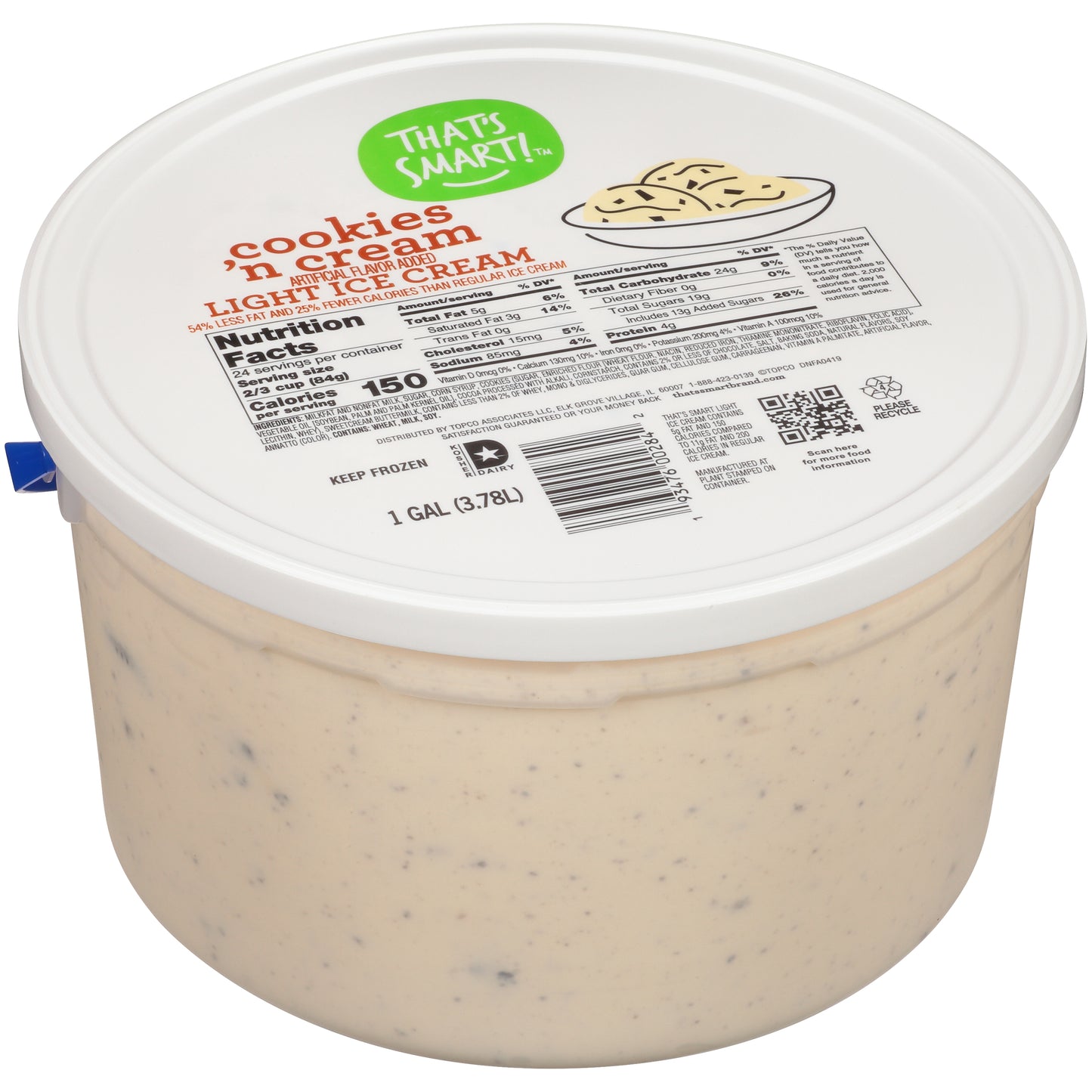 Cookies 'N Cream Light Ice Cream