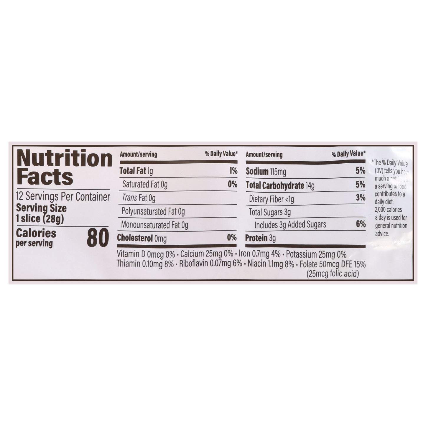Sara Lee Hawaiian Half Loaf Bread 12 oz