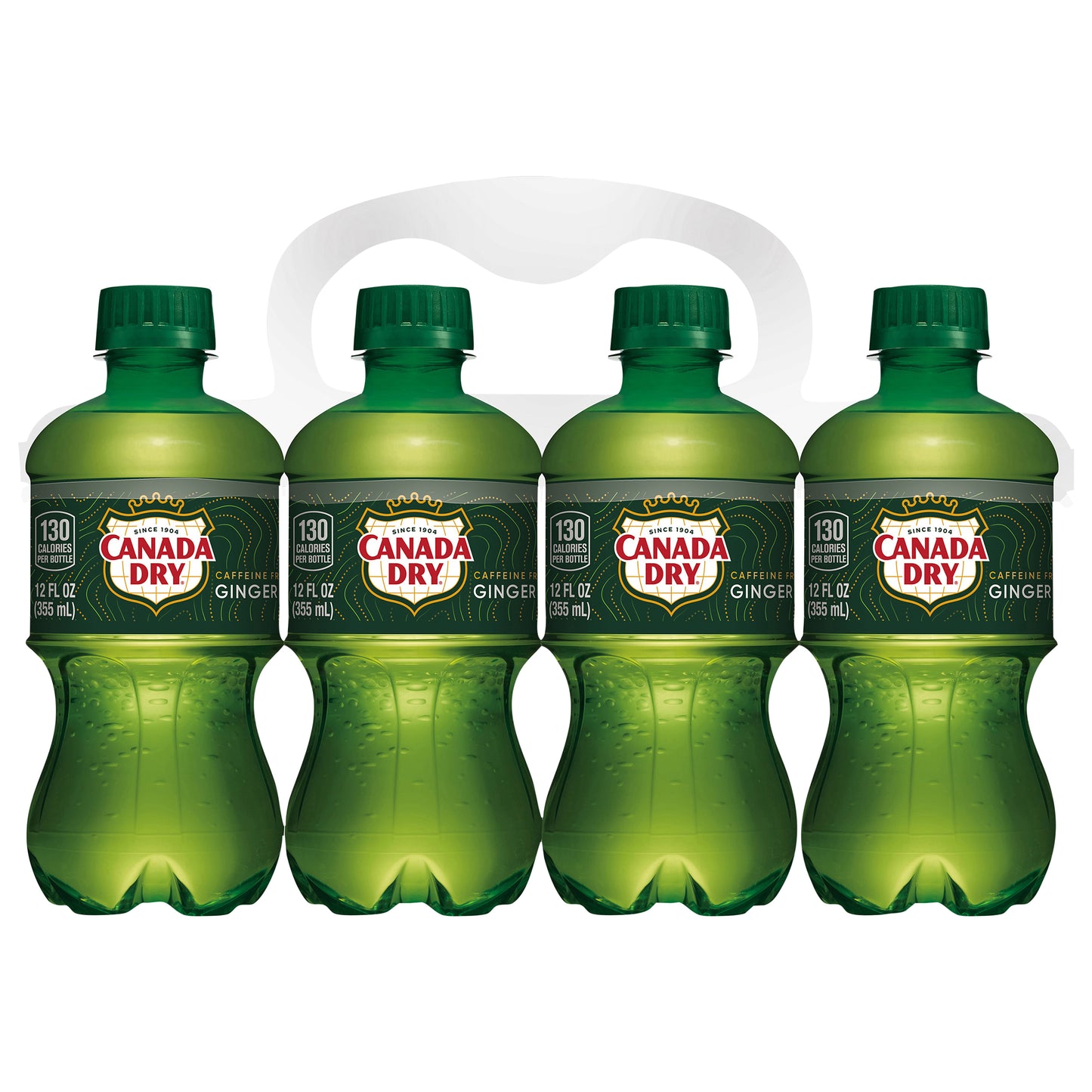 Canada Dry Ginger Ale Soda, 12 fl oz bottles, 8 pack