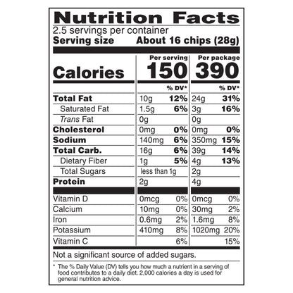 Lay's Potato Chips Valentina & Lime Flavored 2 1/2 Oz