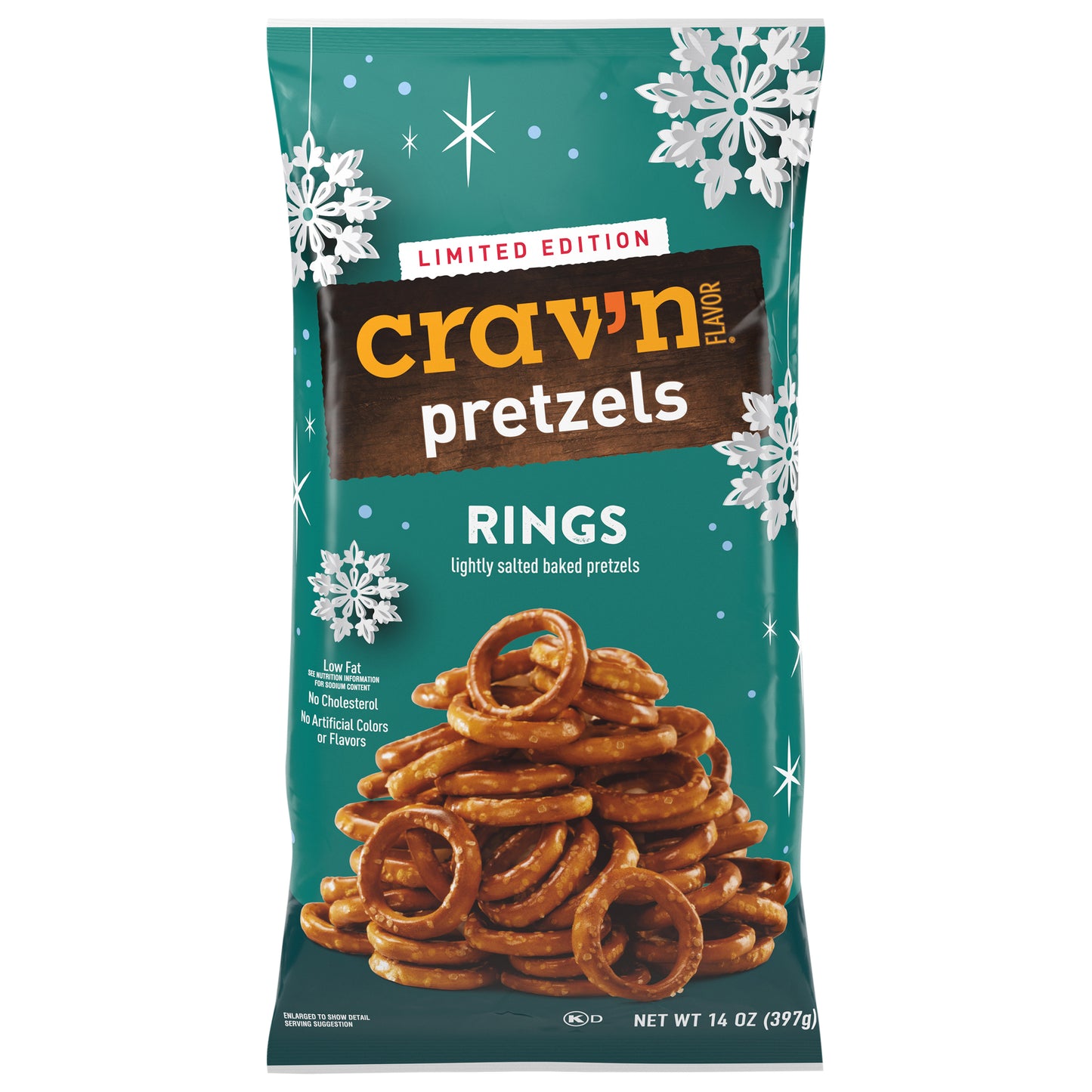 Crav'n Flavor Pretzels Rings 14 oz