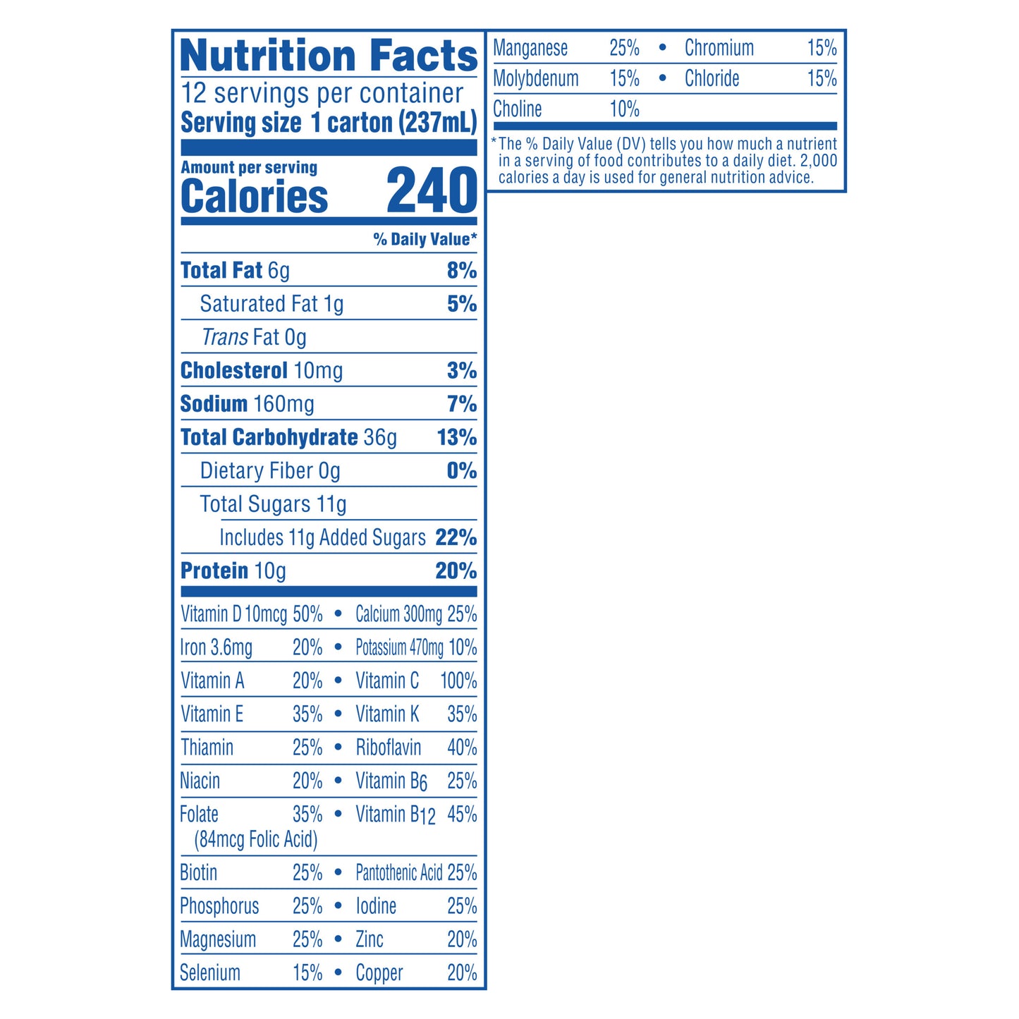 Carnation Breakfast Essentials Creamy Strawberry Flavor Nutritional Drink 12 - 8 fl oz Cartons