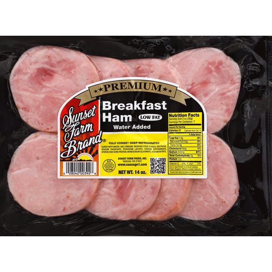 Sunset Farm Brand SUNSET FARM BREAKFAST HAM 14 OZ