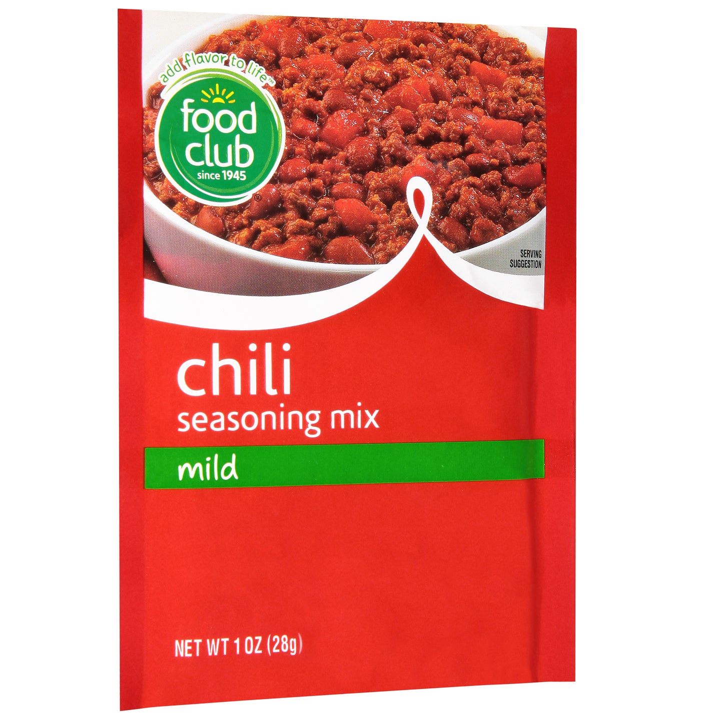 Food Club Mild Chili Seasoning Mix 1 oz