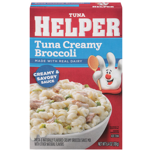 Tuna Helper Creamy & Savory Sauce Tuna Creamy Broccoli 6.4 oz