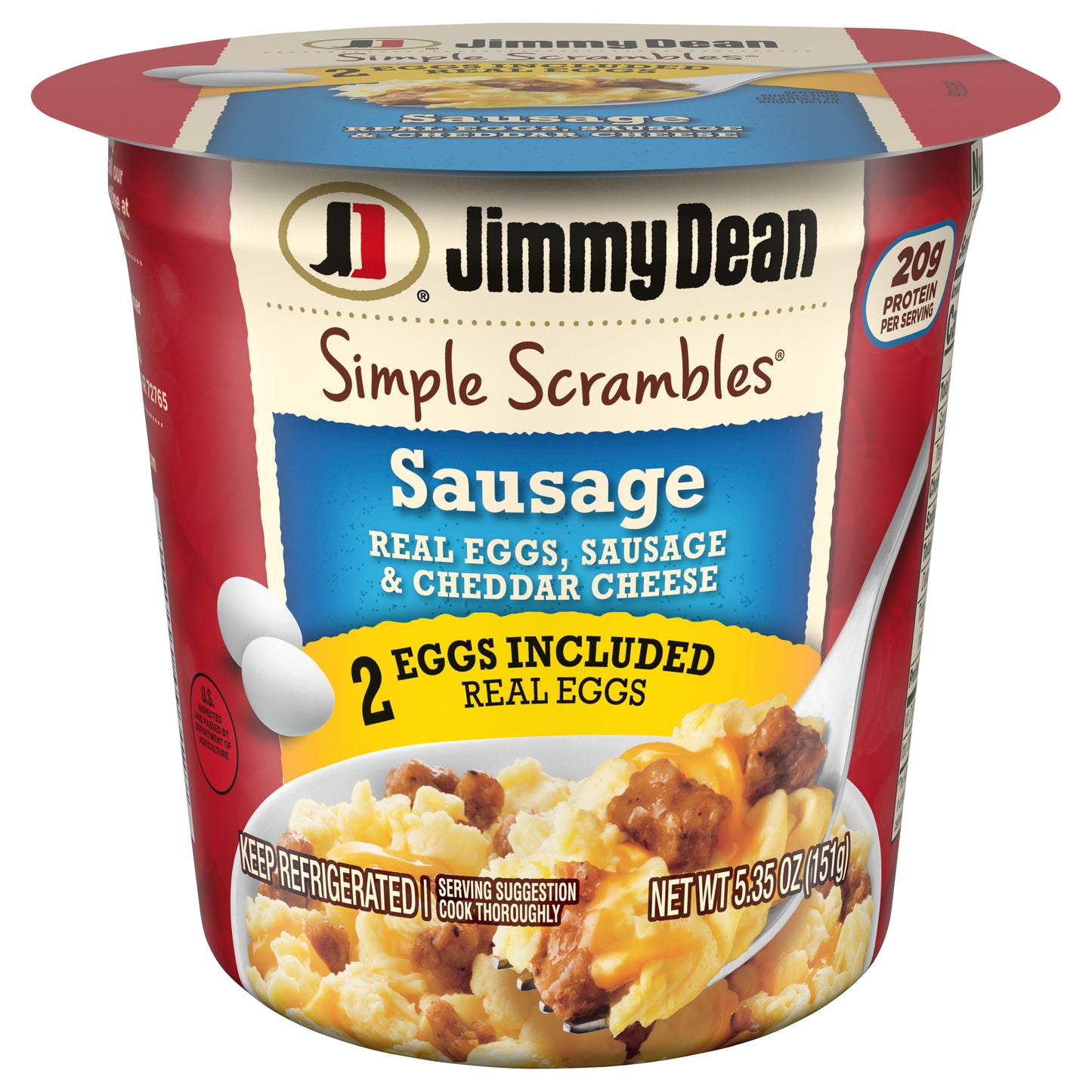 Jimmy Dean Simple Scrambles Sausage, 5.35 oz.