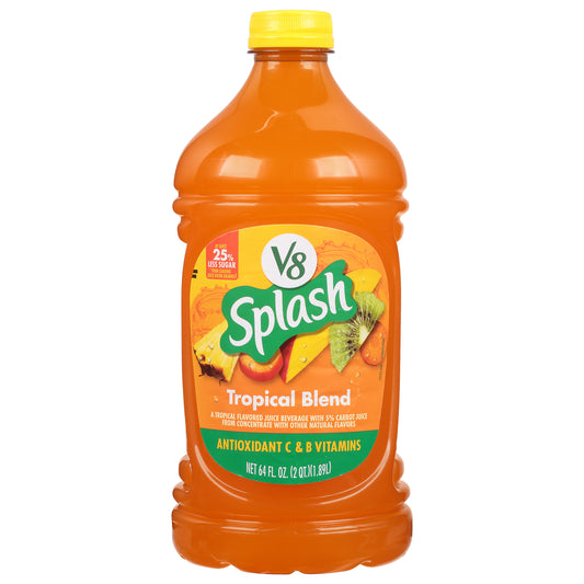 V8 Splash Tropical Blend Juice Beverage 64 fl oz