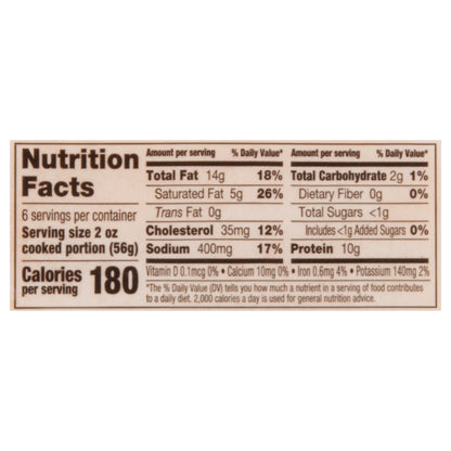 Johnsonville Chorizo Sausage 16 oz