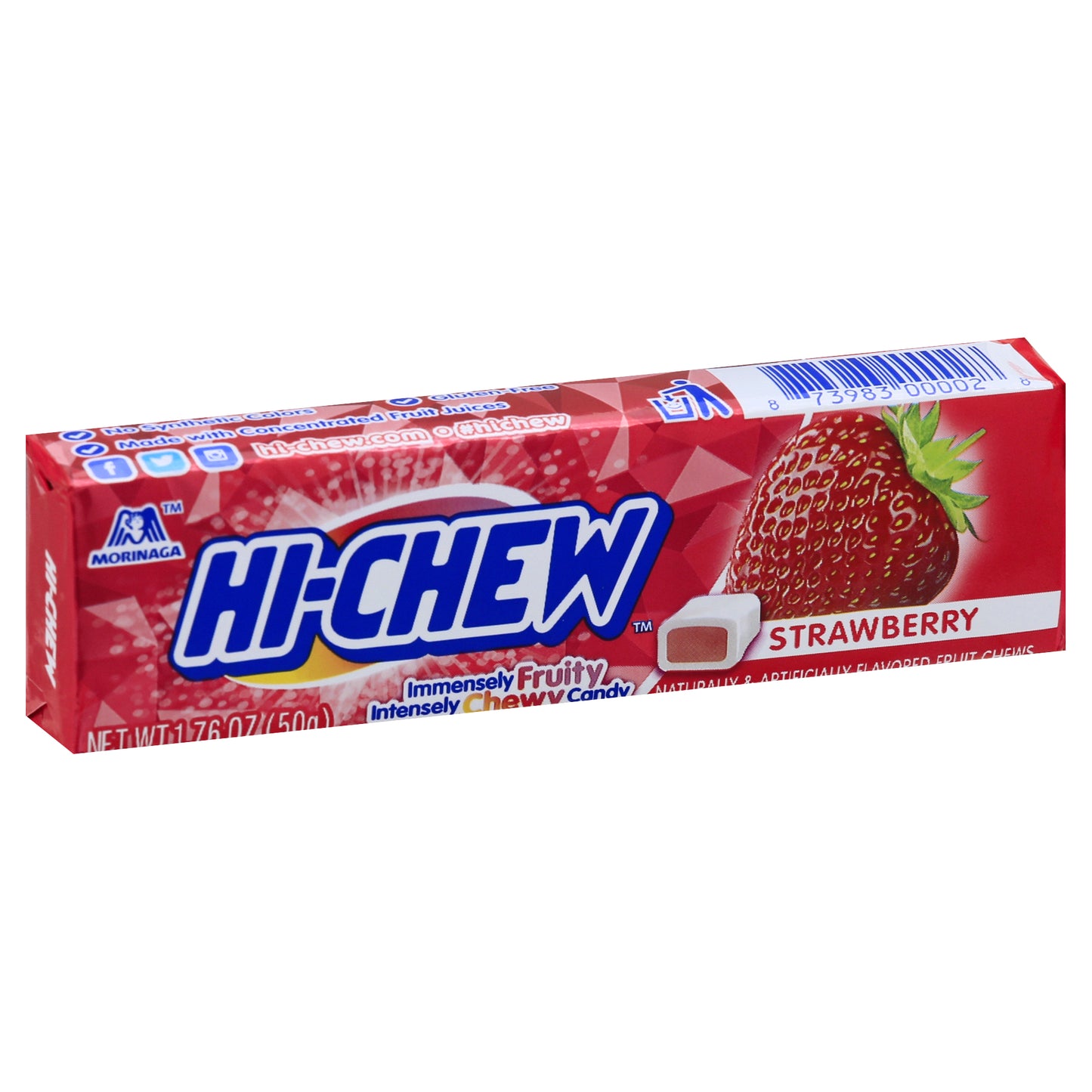 Hi-Chew Strawberry Fruit Chews 1.76 oz