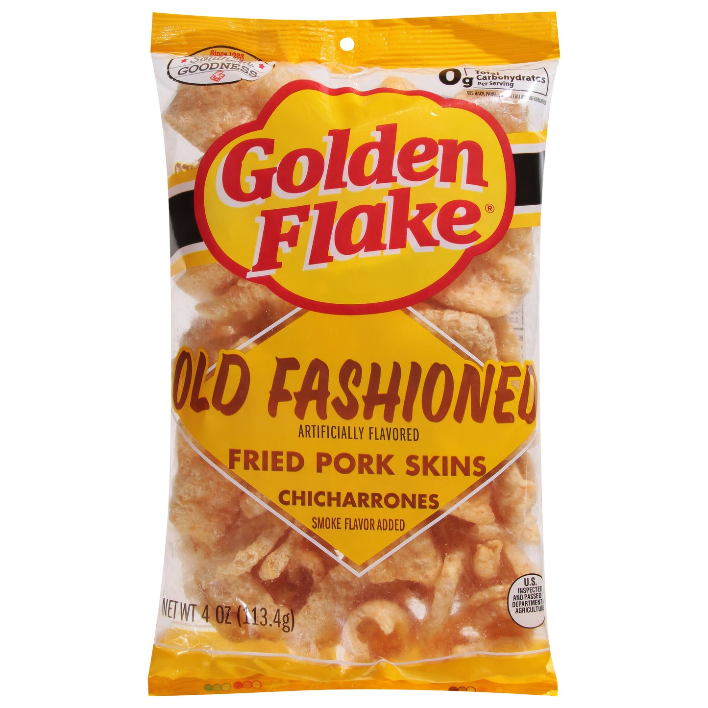4 oz Golden Flake Old Fashioned Pork Skin