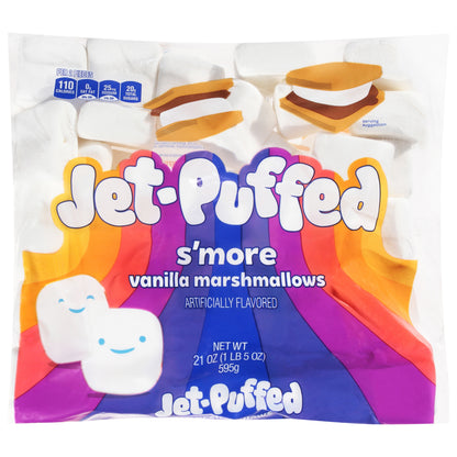 Jet-Puffed S'more Vanilla Marshmallows 21 oz