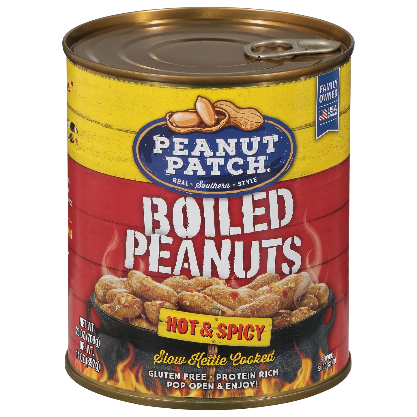 Peanut Patch Hot & Spicy Boiled Peanuts 25 oz