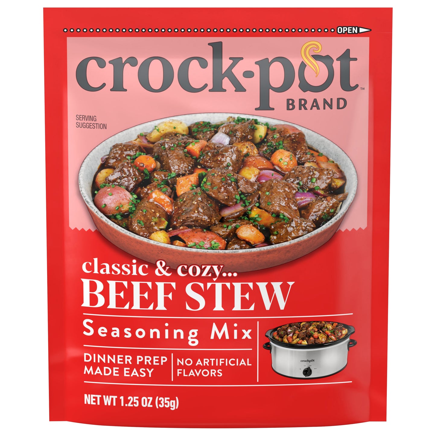 Crock-Pot Beef Stew Seasoning Mix, 1.25 oz