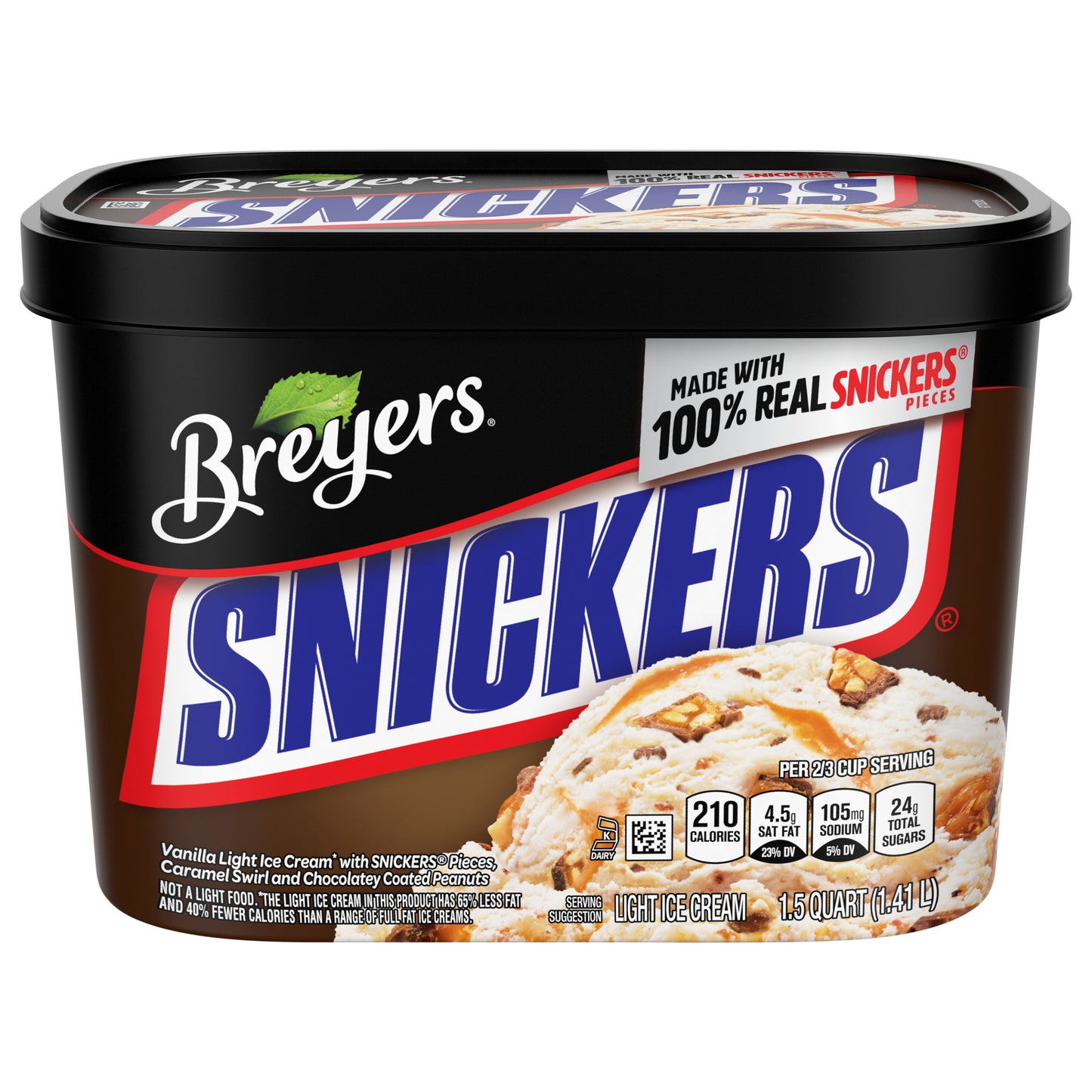 Breyers SNICKERS® Light Ice Cream