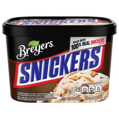 Breyers SNICKERS® Light Ice Cream