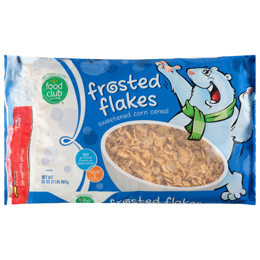 Food Club Frosted Flakes Cereal 32 oz