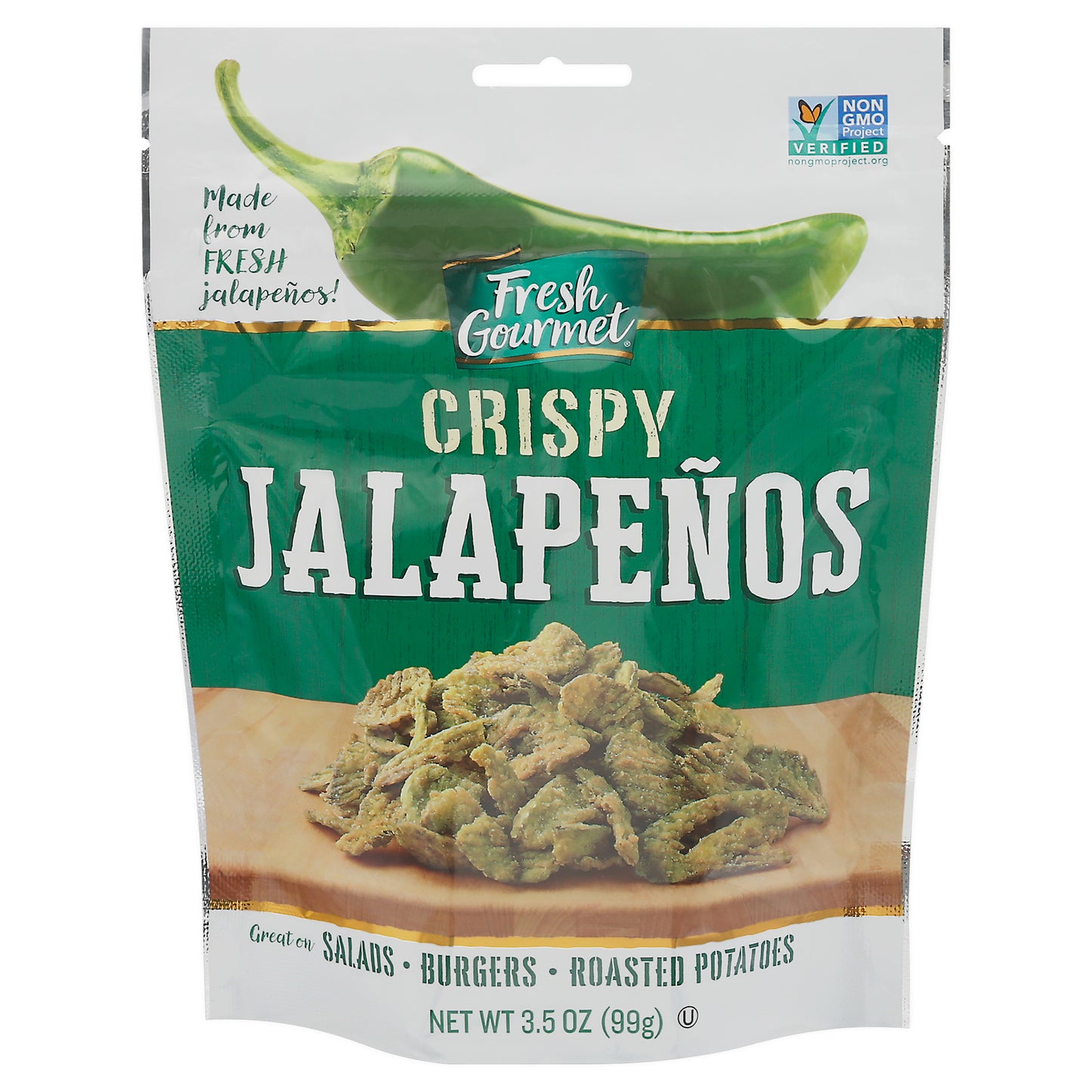 Fresh Gourmet Crispy Jalapenos 3.5 oz