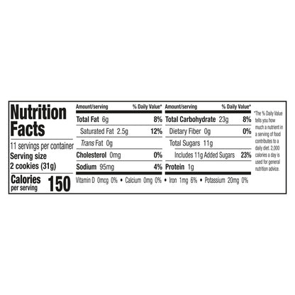 Keebler Creme Filled Vienna Fingers Sandwich Cookies 12 oz