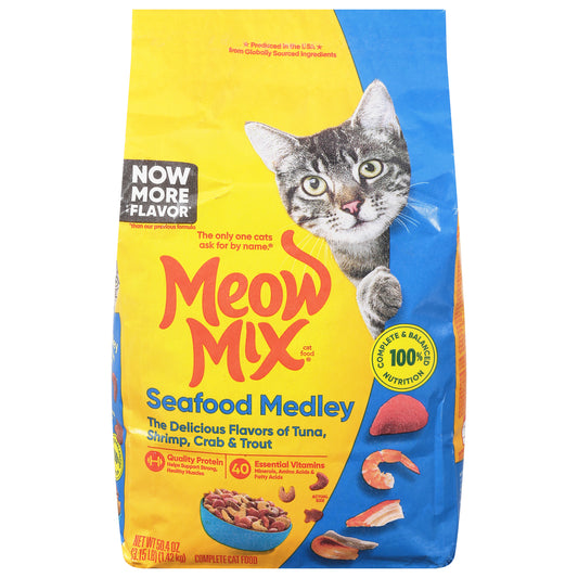 Meow Mix Seafood Medley Cat Food 50.4 oz