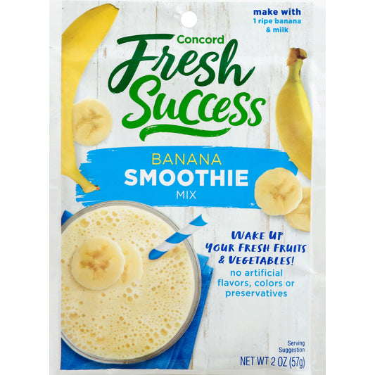 Concord Foods Smoothie 2 oz - BANANA SMOOTHIE MIX
