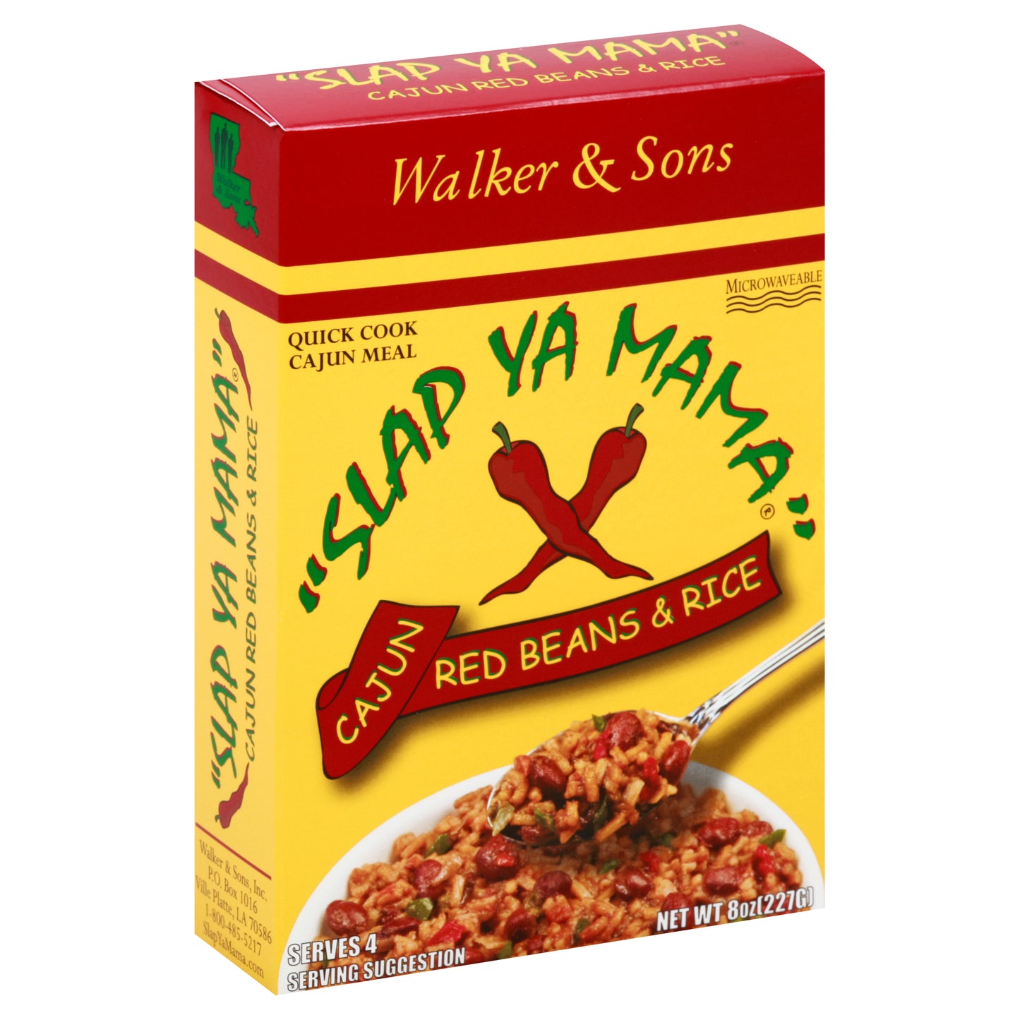 Slap Ya Mama Cajun Red Beans & Rice 8 oz