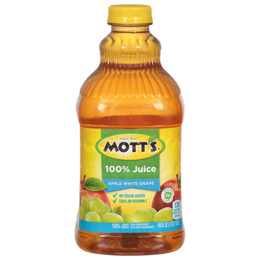 Mott's Apple White Grape 100% Juice 64 fl oz