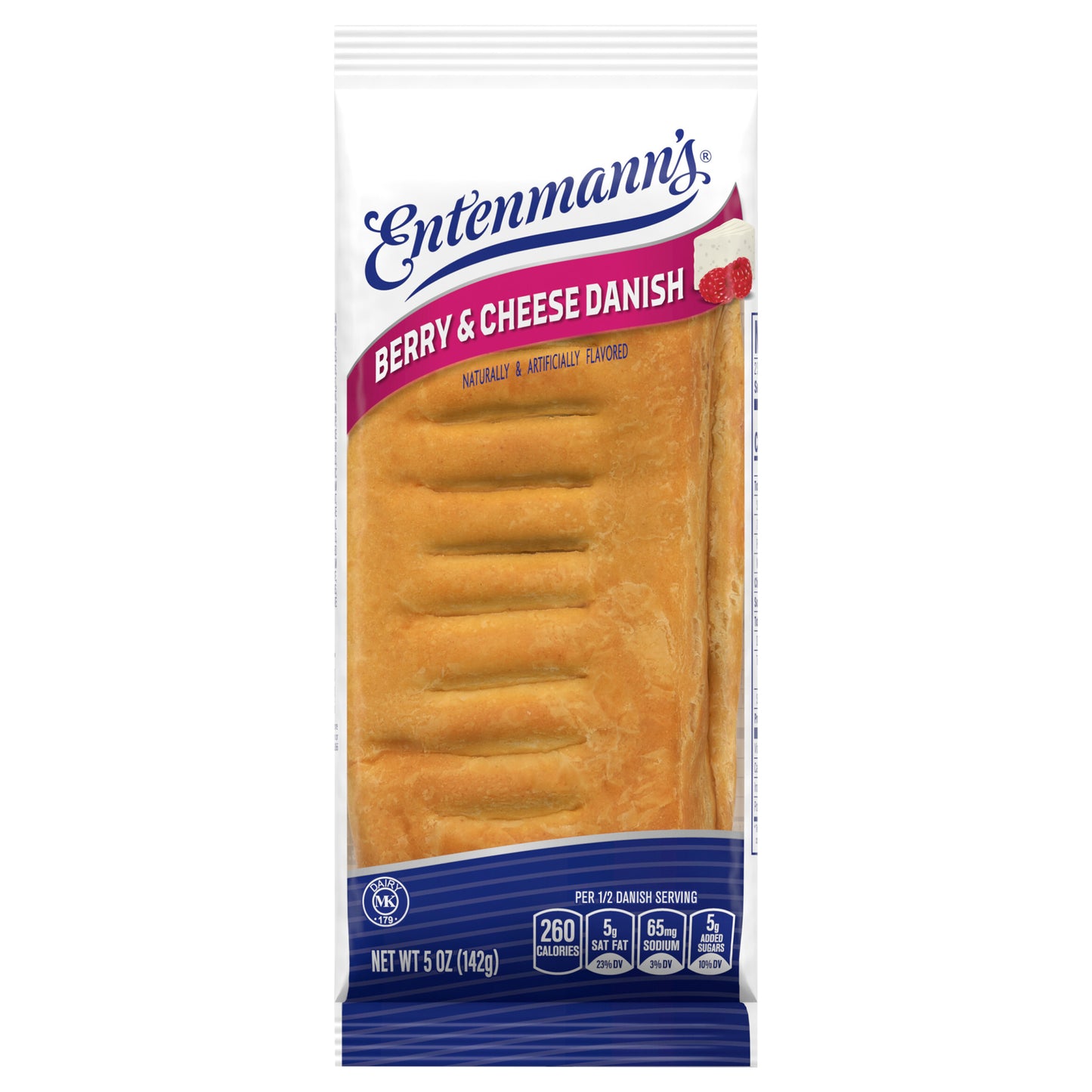 Entenmann's Berry & Cheese (Individual) Danish, 5 oz