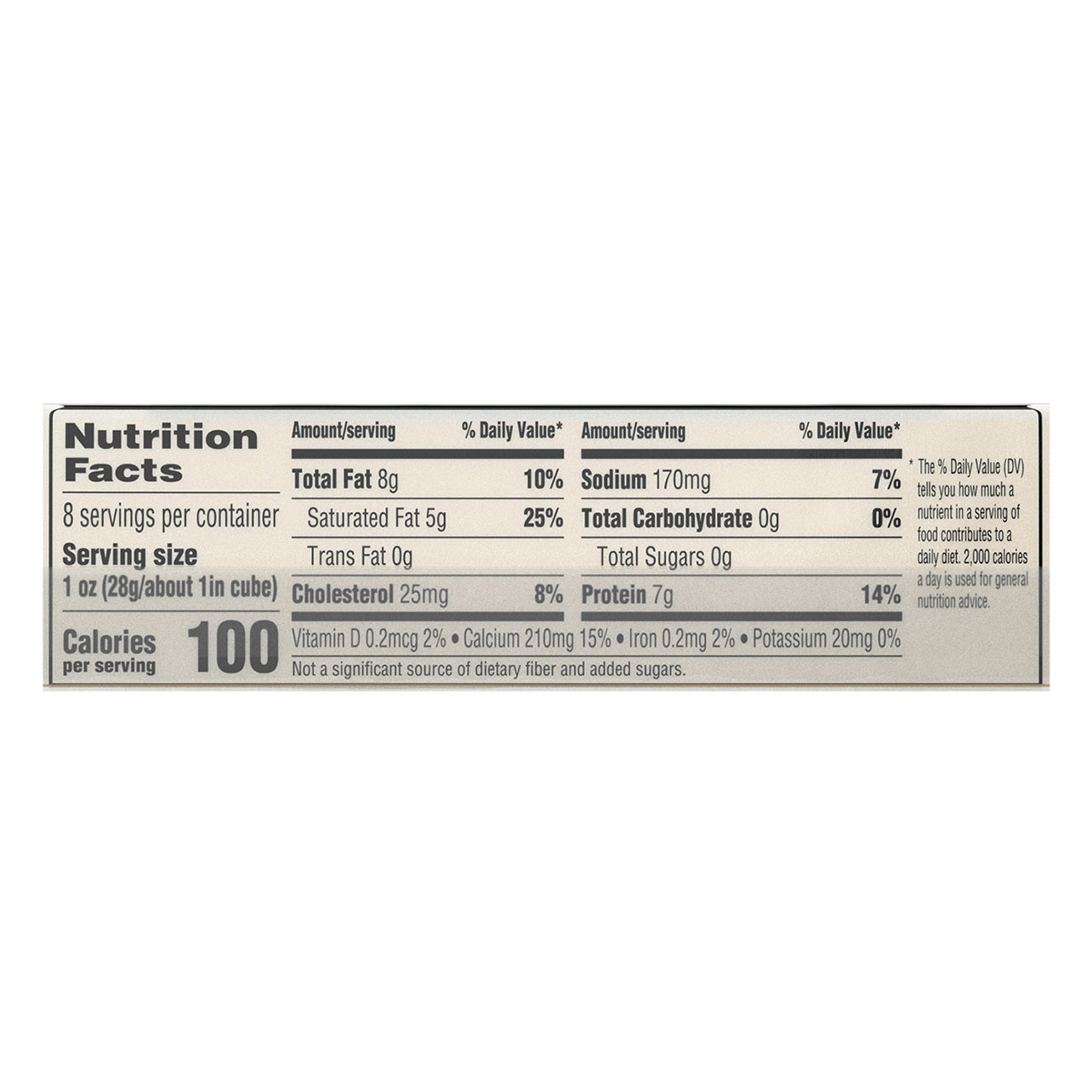 Food Club Monterey Jack Cheese 8 oz