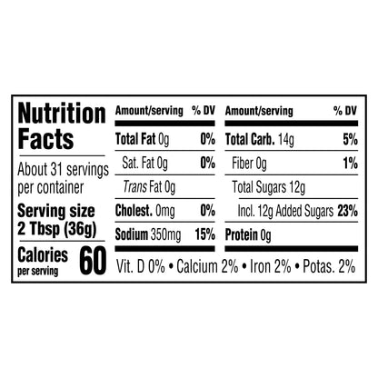 Kraft Original Slow-Simmered Barbecue Sauce, 40 oz Bottle