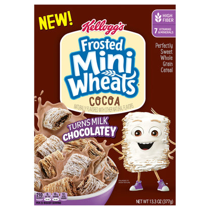 Kellogg's Mini-wheats Cocoa 13.3oz