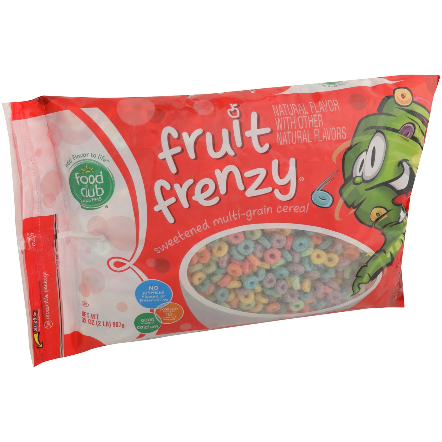 Fruit Frenzy, Sweetened Multi-Grain Cereal