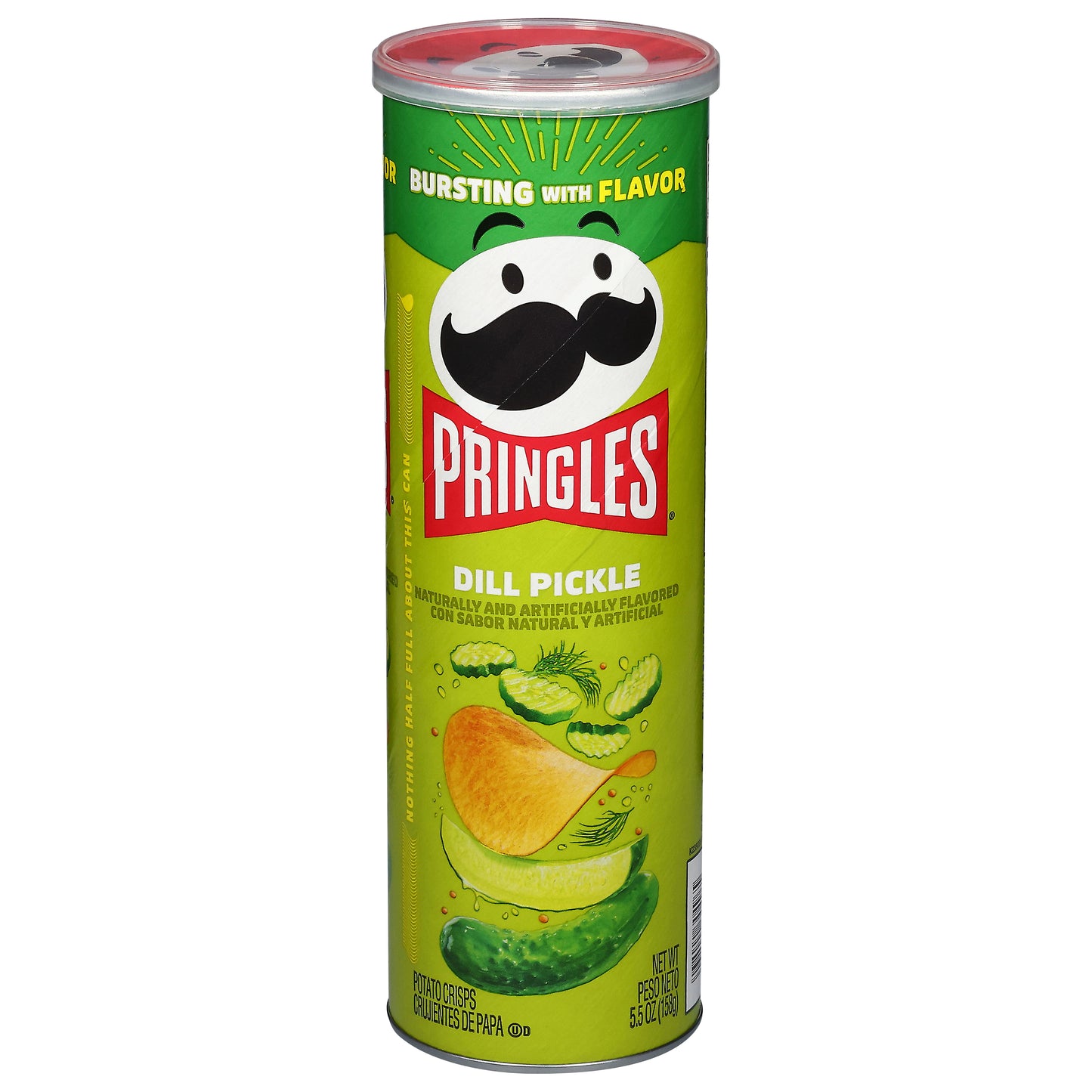 Pringles Dill Pickle Potato Crisps 5.5 oz