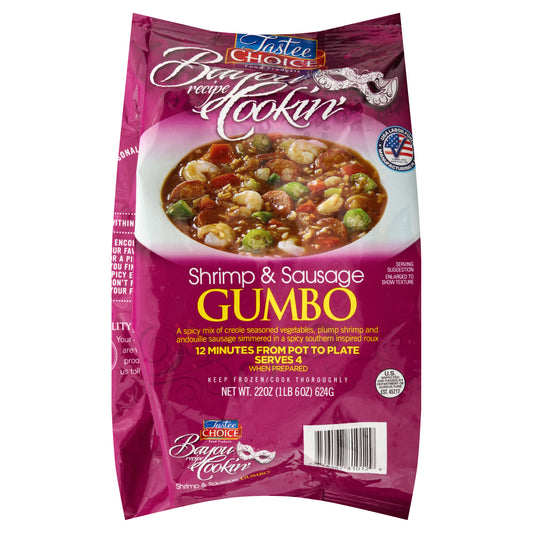 Tastee Choice Shrimp & Sausage Gumbo 22.0 oz