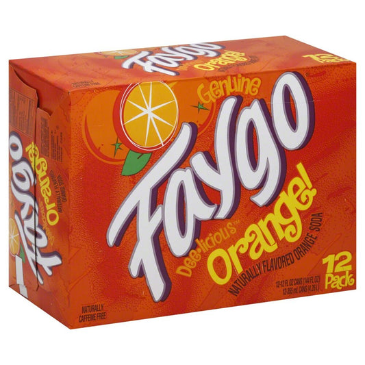 Faygo Soda, Dee-licious Orange Cans