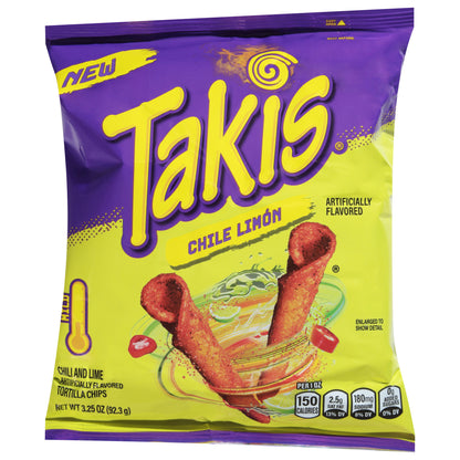 Takis Mild Chile Limon Tortilla Chips 3.25 oz