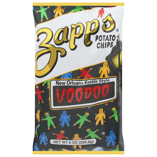 Zapp's Voodoo New Orleans Kettle Style Potato Chips 8 oz