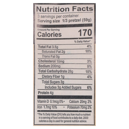 SuperPretzel Sweet Cream Cheese Pretzels 6.25 oz