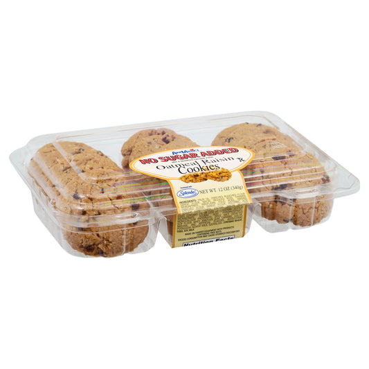 Ann Maries No Sugar Added Oatmeal Raisin Cookies 12 oz