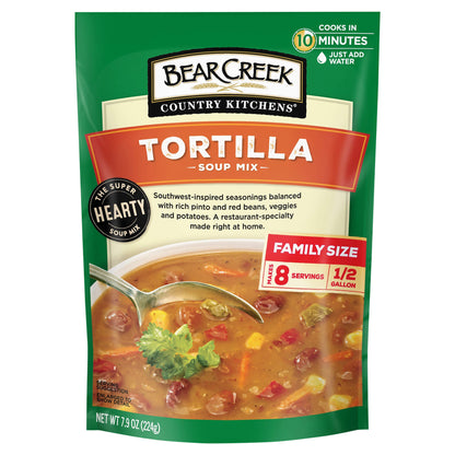 Bear Creek Country Kitchens Tortilla Soup Mix, 7.9 oz Pouch