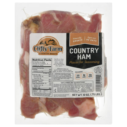 Clifty Farm Pieces for Seasoning Country Ham 12 oz