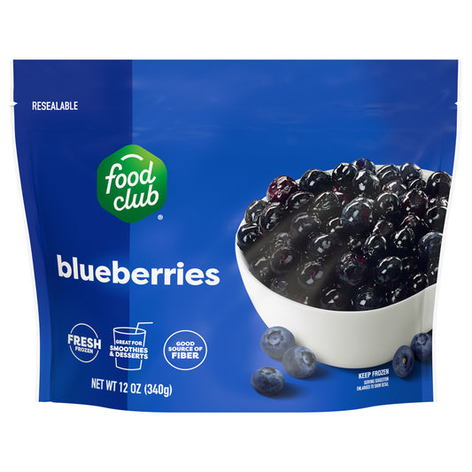 Food Club Blueberries 12 oz