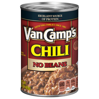 Van Camp's Chili, No Beans, 15 oz.