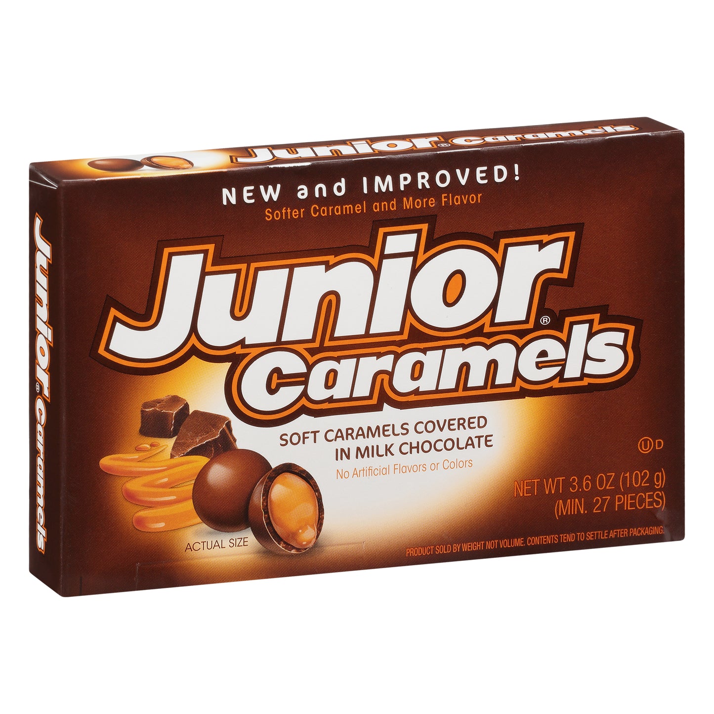 Junior Caramels Candy 3.6 oz