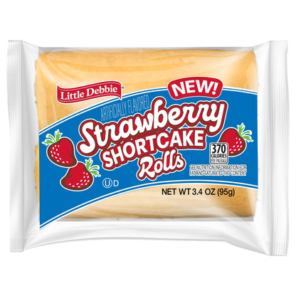Snack Cakes, Little Debbie Strawberry Shortcake Rolls (3.4 oz)