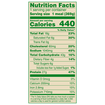 Marie Callender's Frozen Dinner, Fettuccini with Chicken & Broccoli, 13 Ounce