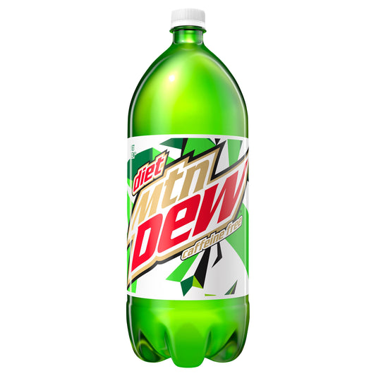 Mtn Dew Diet Caffeine Free Soda Citrus 2 L