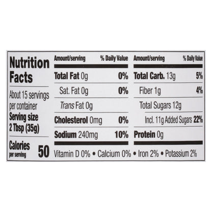 Sticky Fingers Smokehouse Carolina Sweet Original Barbecue Sauce 18 oz