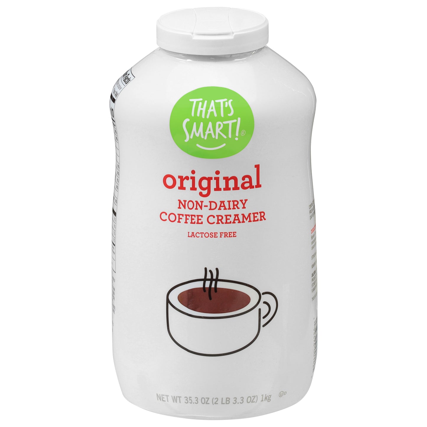That's Smart! Lactose Free Non-Dairy Original Coffee Creamer 35.3 oz
